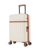 Valise Moyen Séjour Zermatt ecru - 59,5x38,5x21,5 cm