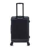 Lot De 2 Valises Grand Format Et Weekend Gstaad noir - 75x49x29 cm