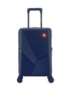 Valise cabine Fribourg bleu fonce - 55x35x19 cm