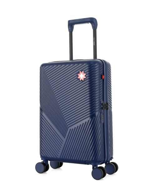 Valise cabine Fribourg bleu fonce - 55x35x19 cm