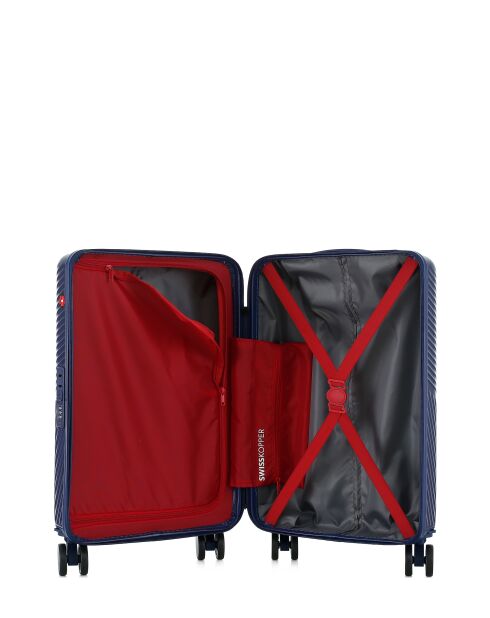 Valise cabine Fribourg bleu fonce - 55x35x19 cm