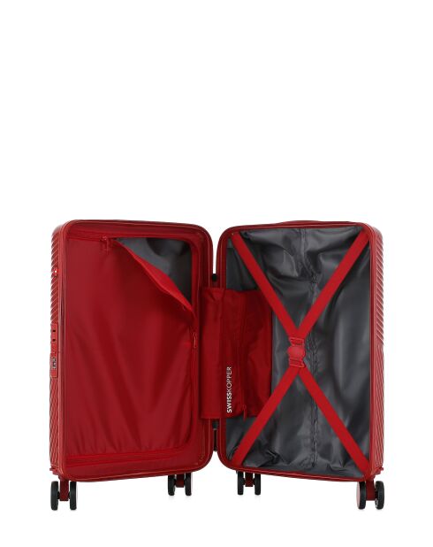 Maleta de cabina Fribourg Bordeaux - 55x35x19 cm
