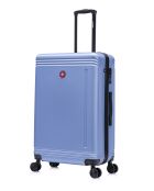 Set mit 3 großen Koffern, Weekend und Kabine Gstaad blau - 75x49x29 cm