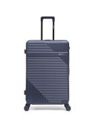 Set mit 3 großen Koffern, Weekend und Cabin XS Wohlen dunkelblau - 75x47,5x29 cm