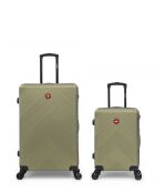 Olten Olten Olive Koffer und Kabine, groß, 76,5 x 49 x 29,5 cm, 2er-Set