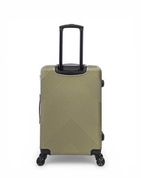 Olten Olten Olive Koffer und Kabine, groß, 76,5 x 49 x 29,5 cm, 2er-Set