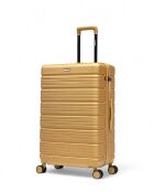 Set mit 3 großen Koffern, Wochenende und Kabine, Lugano, beige, 75 x 47,5 x 29 cm