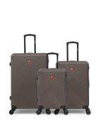Lot De 3 Valises Grand Format, Weekend Et Cabine Olten cafe - 76,5x49x29,5 cm