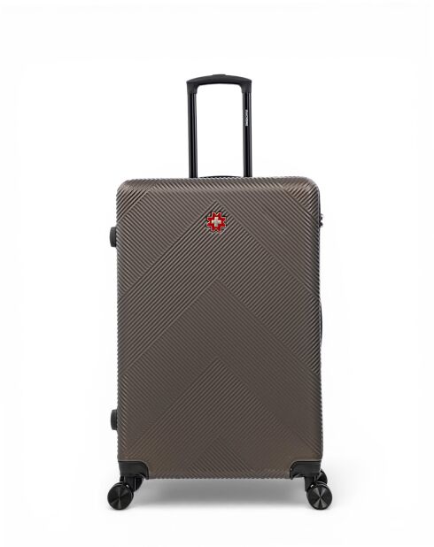 Lot De 3 Valises Grand Format, Weekend Et Cabine Olten cafe - 76,5x49x29,5 cm