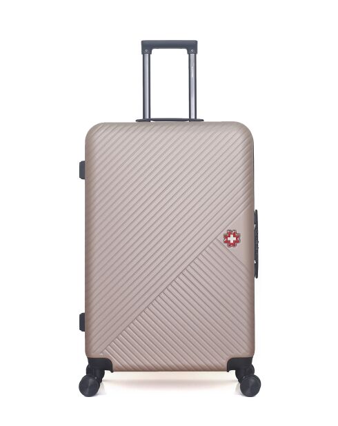 Set De 4 Valise SPIEZ rose dore - 75x47x29 cm