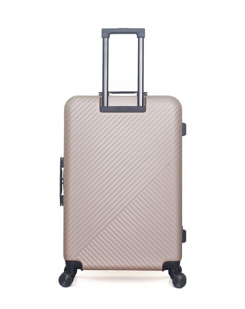 Set De 4 Valise SPIEZ rose dore - 75x47x29 cm