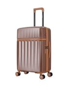 Valigia a soggiorno media Zermatt marrone scuro - 67x42,5x26 cm