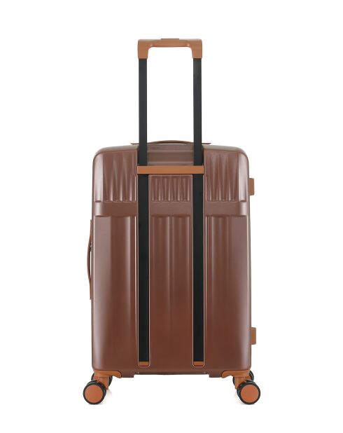 Valigia a soggiorno media Zermatt marrone scuro - 67x42,5x26 cm