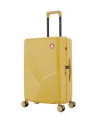 Set van 2 weekend- en hutkoffers XS Fribourg honey - 65x42,5x26 cm