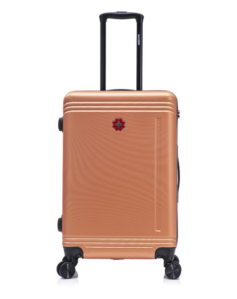 Gstaad Reisekoffer, mittelgroß, 65 x 43 x 26 cm, Orange