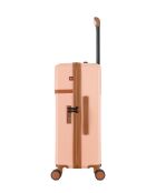 Valigia a soggiorno media rosa chiaro Zermatt - 67x42,5x26 cm