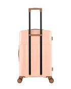 Valigia a soggiorno media rosa chiaro Zermatt - 67x42,5x26 cm
