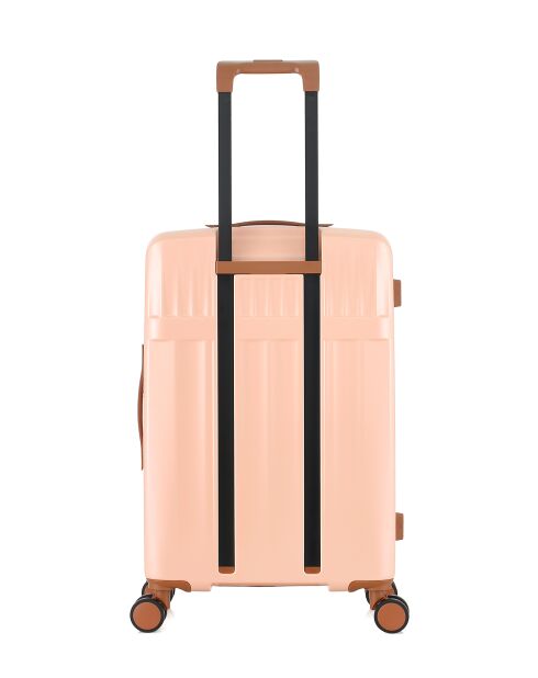 Valigia a soggiorno media rosa chiaro Zermatt - 67x42,5x26 cm