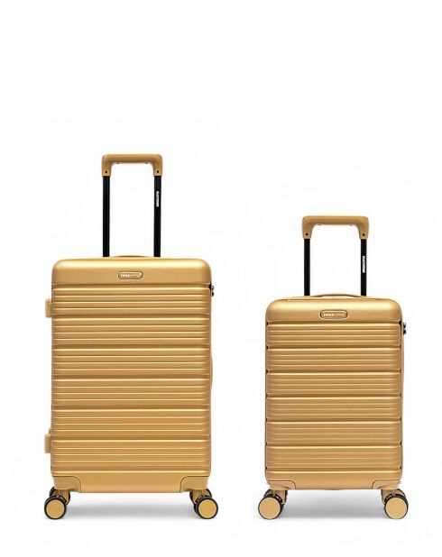 Set di 2 valigie da viaggio XS Lugano beige - 65x42,5x26 cm