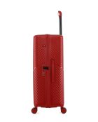 Set de 2 maletas grandes y cabina XS Fribourg burdeos - 75 x 47,5 x 29 cm