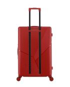 Set de 2 maletas grandes y cabina XS Fribourg burdeos - 75 x 47,5 x 29 cm