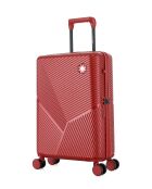 Fribourg Burgundy Koffer voor middelgroot verblijf - 59x39x20 cm