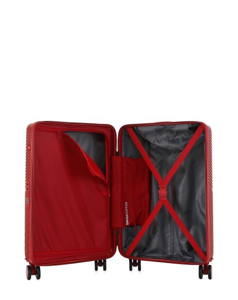 Fribourg Burgundy Koffer voor middelgroot verblijf - 59x39x20 cm