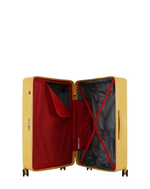 Set van 3 grote koffers, weekend en hut Fribourg Miel - 75x47,5x29 cm