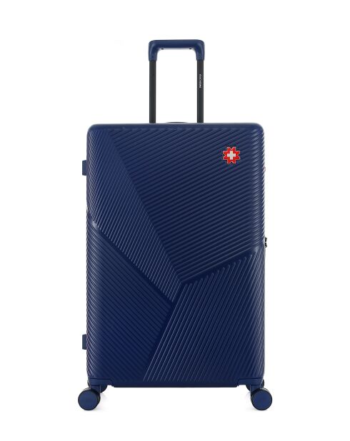 Set mit 3 großen Koffern, Weekend & Cabin Fribourg, Dunkelblau — 75 x 47,5 x 29 cm