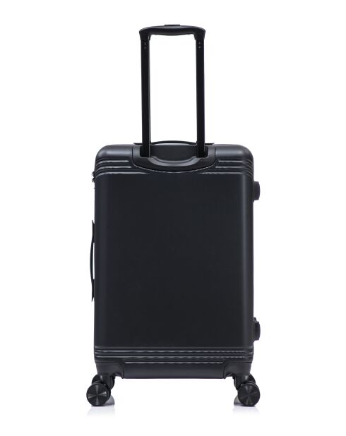 Lot De 3 Valises Grand Format, Weekend Et Cabine Gstaad noir - 75x49x29 cm