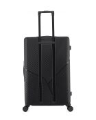 Set van 2 grootformaat koffers en weekend Fribourg noir - 75x47,5x29 cm