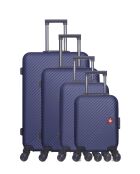 Set De 4 Valise SPIEZ marine - 75x47x29 cm