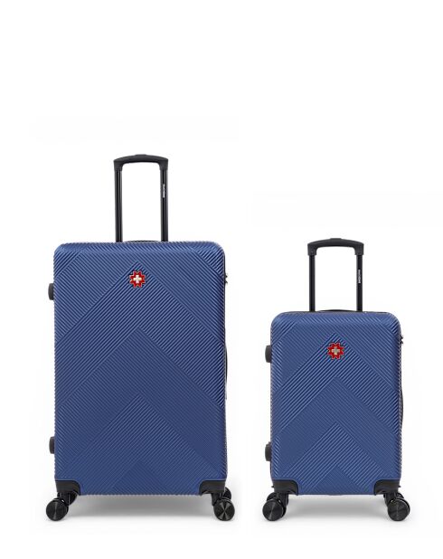 Set di 2 valigie grandi e cabina Olten Marine - 76,5x49x29,5 cm