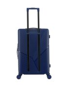 Set van 2 Fribourg weekend- en hutkoffers donkerblauw - 65x42,5x26 cm