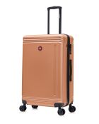 Lot De 2 Valises Grand Format Et Cabine Gstaad orange - 75x49x29 cm