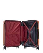 Lot De 2 Valises Grand Format Et Cabine Gstaad orange - 75x49x29 cm