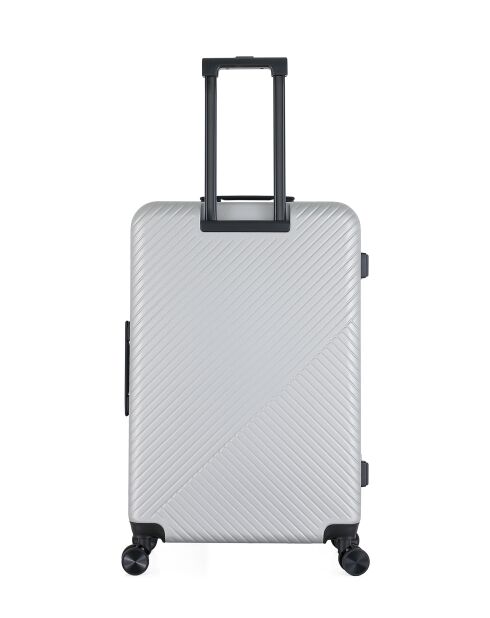 Set De 4 Valise SPIEZ gris - 75x47x29 cm