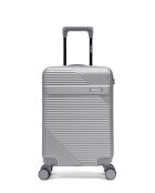 Valise cabine Wohlen gris - 56x36x22,5 cm