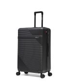 Lot De 3 Valises Grand Format, Weekend Et Cabine Wohlen noir - 75x47,5x29 cm