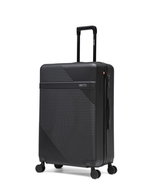Lot De 3 Valises Grand Format, Weekend Et Cabine Wohlen noir - 75x47,5x29 cm