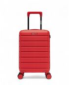 Maleta de cabina roja Lugano - 51,5x32x19,5 cm