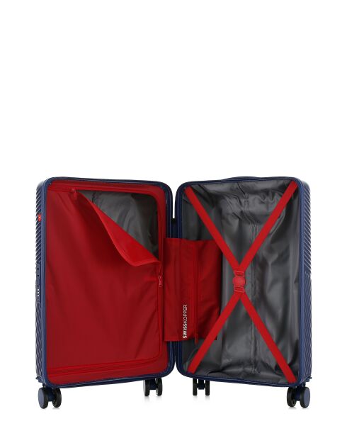Set aus 2 Kabinen- und Kabinenkoffern XS Fribourg dunkelblau - 60x42,5x26 cm