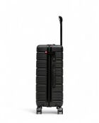 Lugano mittelgroßer Reisekoffer, 65,5 x 43 x 26,5 cm, schwarz