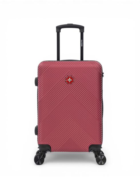 Olten Bordeauxroter Reisekoffer, Größe M, 57 x 38 x 23 cm