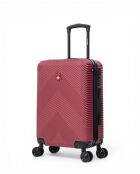 Olten Bordeauxroter Reisekoffer, Größe M, 57 x 38 x 23 cm