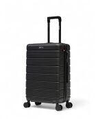 Lot De 3 Valises Weekend, Cabine Et Cabine XS Lugano noir - 65x42,5x26 cm