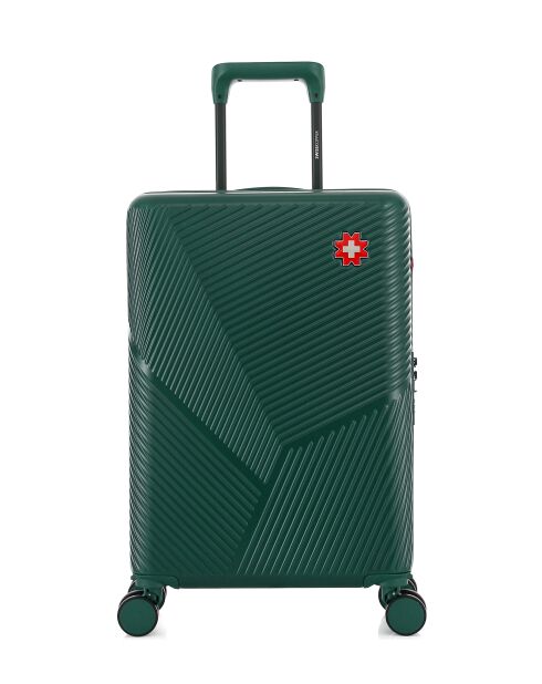 Fribourg mittelgroßer Reisekoffer dunkelgrün - 59x39x20 cm