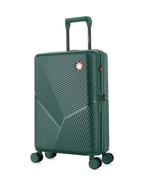 Fribourg mittelgroßer Reisekoffer dunkelgrün - 59x39x20 cm