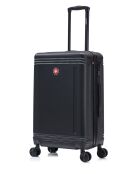 Lot De 2 Valises Weekend Et Cabine Gstaad noir - 66x43x26 cm