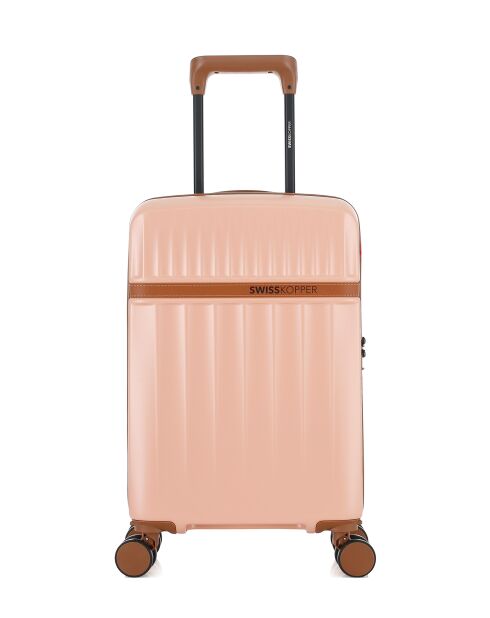 Valigia da cabina Zermatt rosa chiaro - 54,5x34,5x19 cm